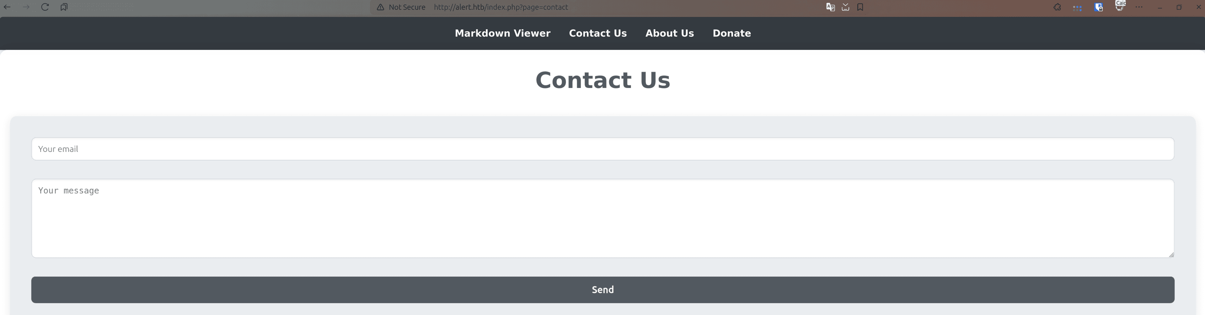 Website features
