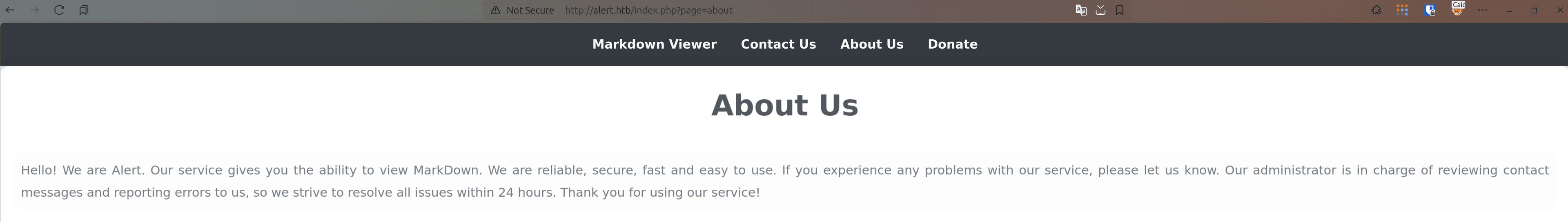Markdown viewer